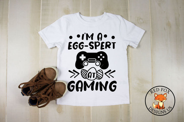 Im A Eggspert At Gaming SVG | Easter SVG PNG DXG | Gamer SVG SVG RedFoxDesignsUS 