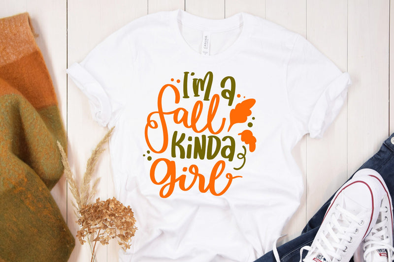 I'm A Fall Kinda Girl SVG Cut File SVG dapiyupi store 