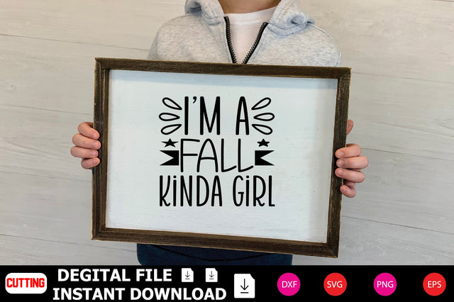 I’m A Fall Kinda Girl SVG Shahin alam 