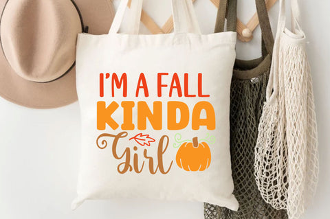 I'm a fall kinda girl SVG SVG Regulrcrative 