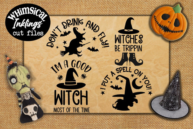 I'm A Good Witch-Halloween SVG Set SVG Whimsical Inklings 