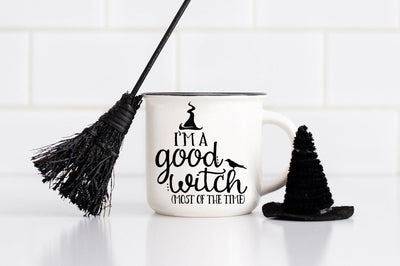 I'm A Good Witch (Most Of The Time) SVG Pickled Thistle Creative 