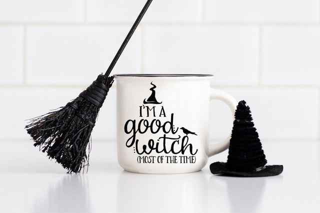 I'm A Good Witch (Most Of The Time) SVG Pickled Thistle Creative 