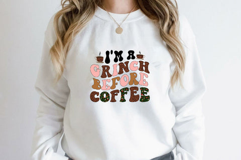 im a grinch before coffee Sublimation SVGArt 