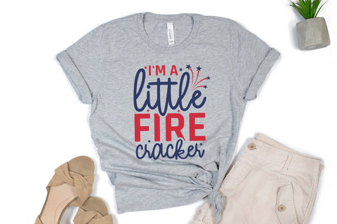 I'm A Little Fire Cracker, Patriotic Quotes SVG SVG CraftLabSVG 