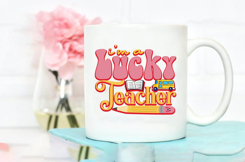 I’m a Lucky Teacher SVG designartist 