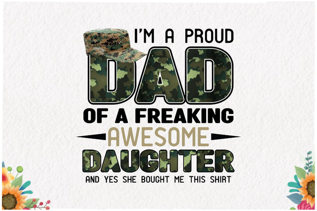 I'm a Proud Dad Sublimation Sublimation Jagonath Roy 