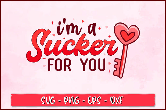 I'm a sucker for you Retro SVG SVG Shetara Begum 