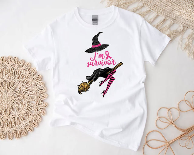 I'm a survivor png, Survivor Png, Breast Cancer Awareness, Breast Cancer Png, Skull Png, Pink Rippon, Halloween Sublimation Sublimation BouDesign 