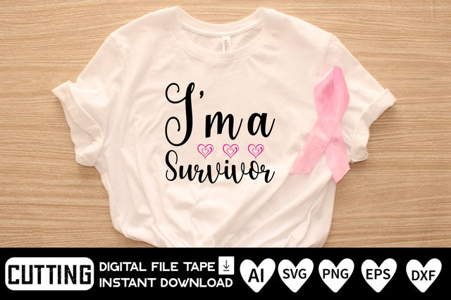 I'm a Survivor SVG CraftlabSvg29 