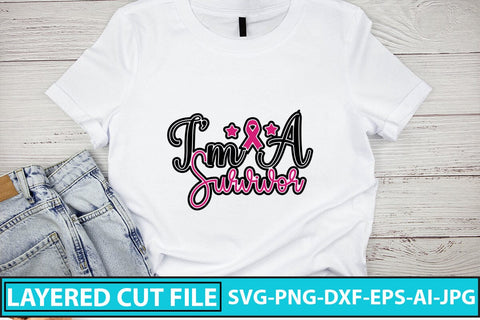 I'm A Survivor SVG Cut File SVG Syaman 