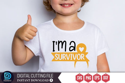 I'm a survivor SVG SVG DESIGNISTIC 