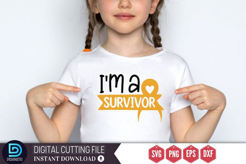 I'm a survivor SVG SVG DESIGNISTIC 