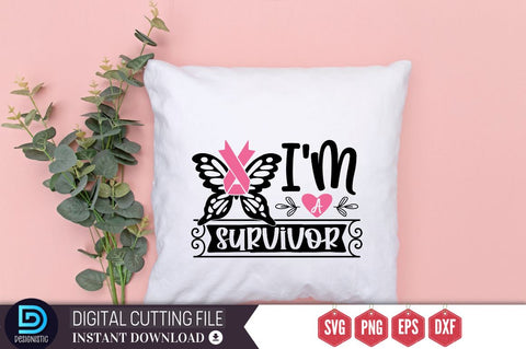 I'm a survivor SVG SVG DESIGNISTIC 