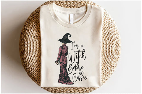 I'm a Witch Before Coffee Sublimation Sublimation Jagonath Roy 