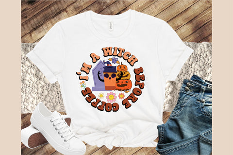 I'm a Witch Before Coffee Sublimation SVG designartist 