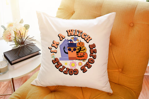 I'm a Witch Before Coffee Sublimation SVG designartist 
