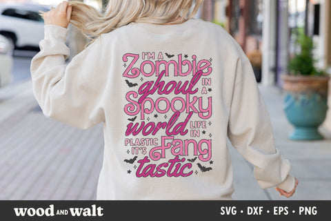 I'm A Zombie Ghoul SVG | Dolly Halloween SVG SVG Wood And Walt 