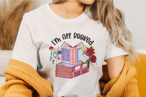 I'm All Booked Sublimation Sublimation Rupkotha 