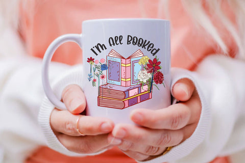 I'm All Booked Sublimation Sublimation Rupkotha 