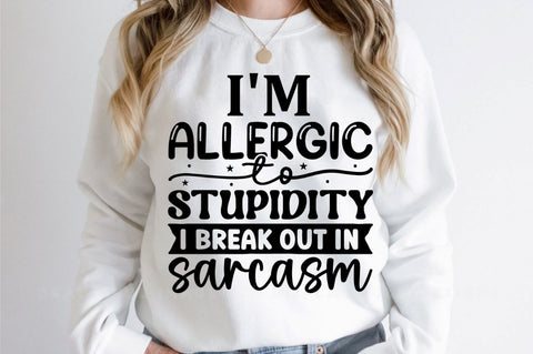 Im allergic to stupidity i SVG SVG Regulrcrative 