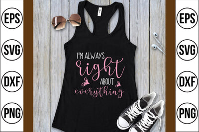 i'm always right about everything svg SVG shah alam 