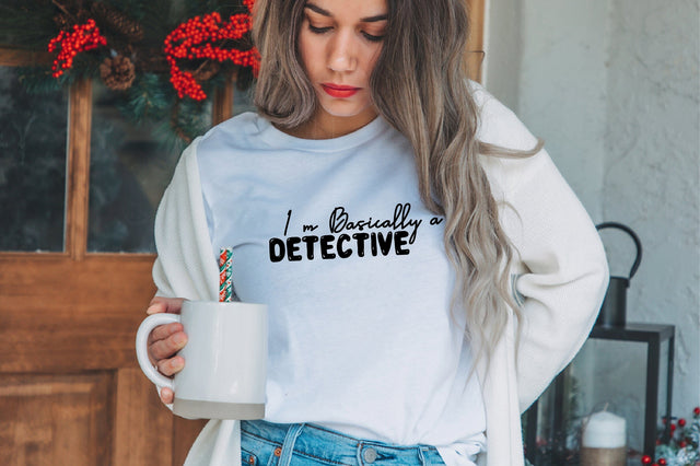 I'm Basically a Detective SVG SVG nirmal108roy 