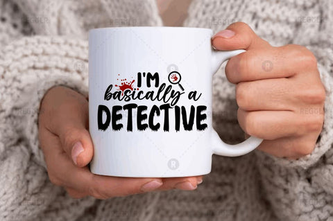 I'm basically a detective SVG SVG Regulrcrative 