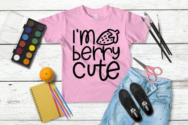 I'm berry cute SVG Good Morning Chaos 