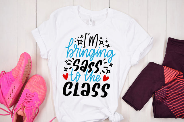 I'm Bringing Sass To The Class SVG SVG dapiyupi store 