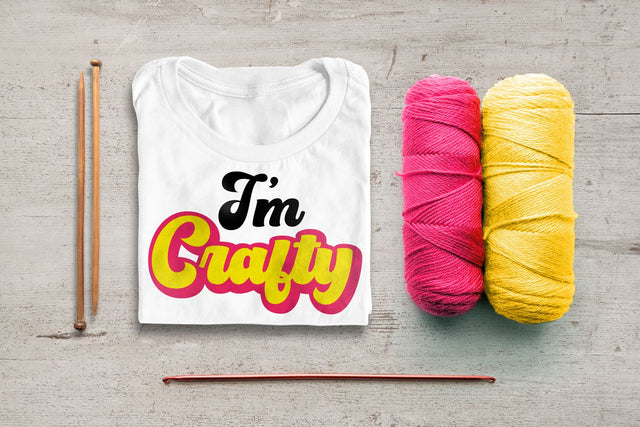 I'm Crafty SVG SVG Designed by Geeks 