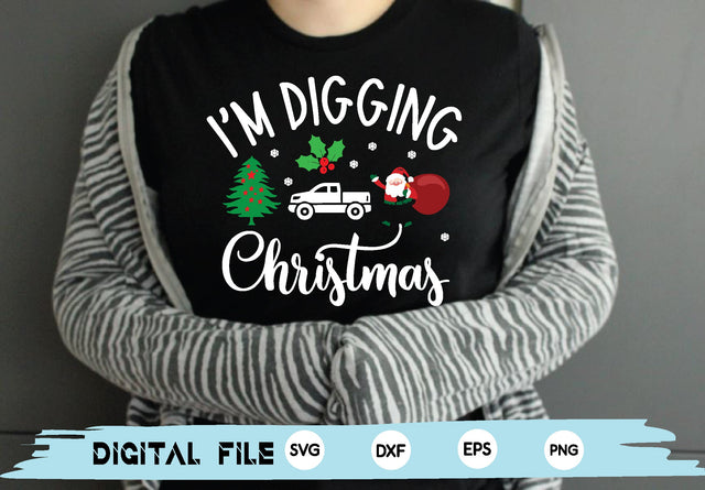 I’m Digging Christmas SVG md faruk hossain 