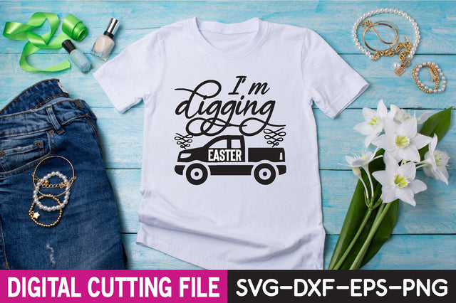 i'm digging easter SVG designer krishna 