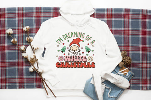 I'm Dreaming of a White Christmas PNG Sublimation Sublimation CraftLabSVG 