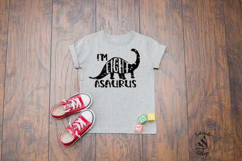 I'm Eight-asaurus 8th Birthday Design SVG Lakeside Cottage Arts 