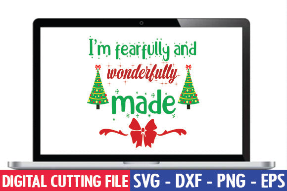 I'm fearfully and wonderfully made SVG SVG thesvgfactory 