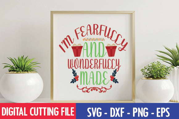 I'm fearfully and wonderfully made SVG SVG thesvgfactory 