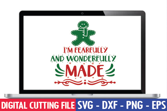 I'm fearfully and wonderfully made SVG SVG thesvgfactory 