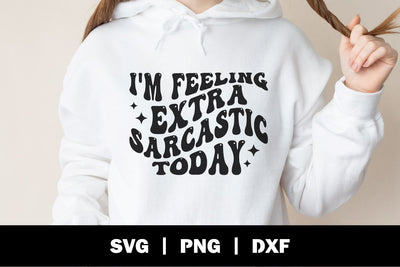 I'm Feeling Extra Sarcastic Today Retro SVG | Sarcastic SVG SVG Ollive Studio 