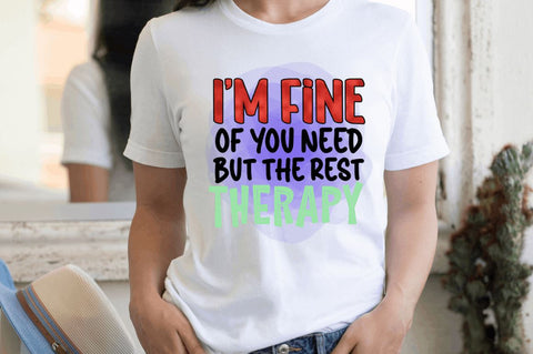 Im fine but Sublimation PNG Sublimation Regulrcrative 