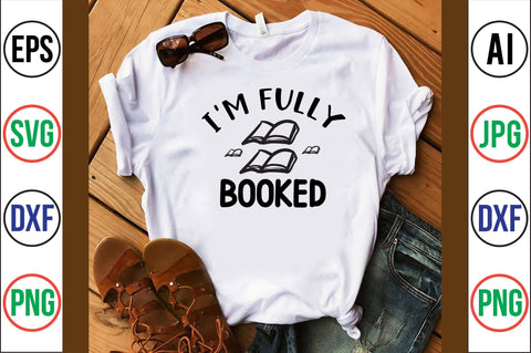 I'm Fully Booked svg SVG orpitasn 