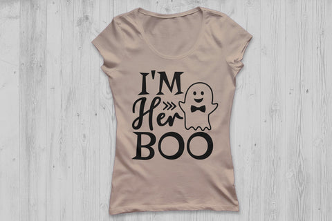 I'm Her Boo| Halloween Ghost SVG Cutting Files. SVG CosmosFineArt 