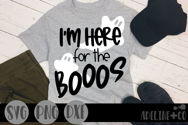 I'm here for the booos SVG Adeline&co 