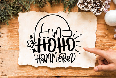 I'm Ho Ho Hammered SVG Funny Christmas SVG dapiyupi store 
