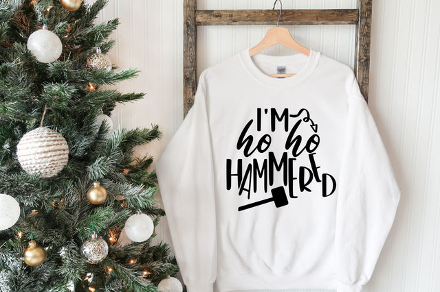 I'm Ho Ho Hammered Svg, Png, Dxf | Funny Christmas SVG RedFoxDesignsUS 