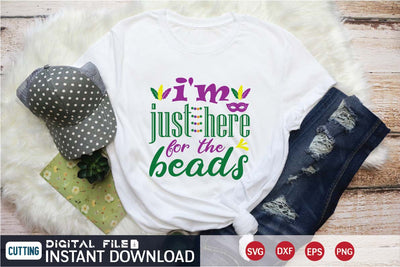 i'm just here for the beads svg SVG designer krishna 