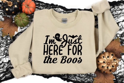 I'm Just Here for the Boos SVG CraftlabSvg29 
