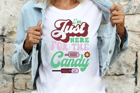 I'm Just Here for the Candy SVG designartist 