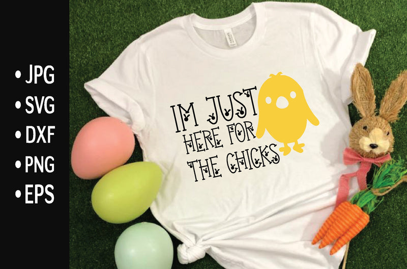 I'm just here for the chicks SVG md faruk hossain 