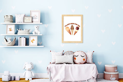 I'm Just Here for the Ice Cream PNG Sublimation Rupkotha 